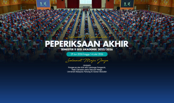 Selamat Menduduki Peperiksaan Akhir Semester 2 2025/2026